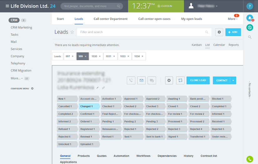 Transfer of business from Salesforce into Bitrix24 screenshot 2